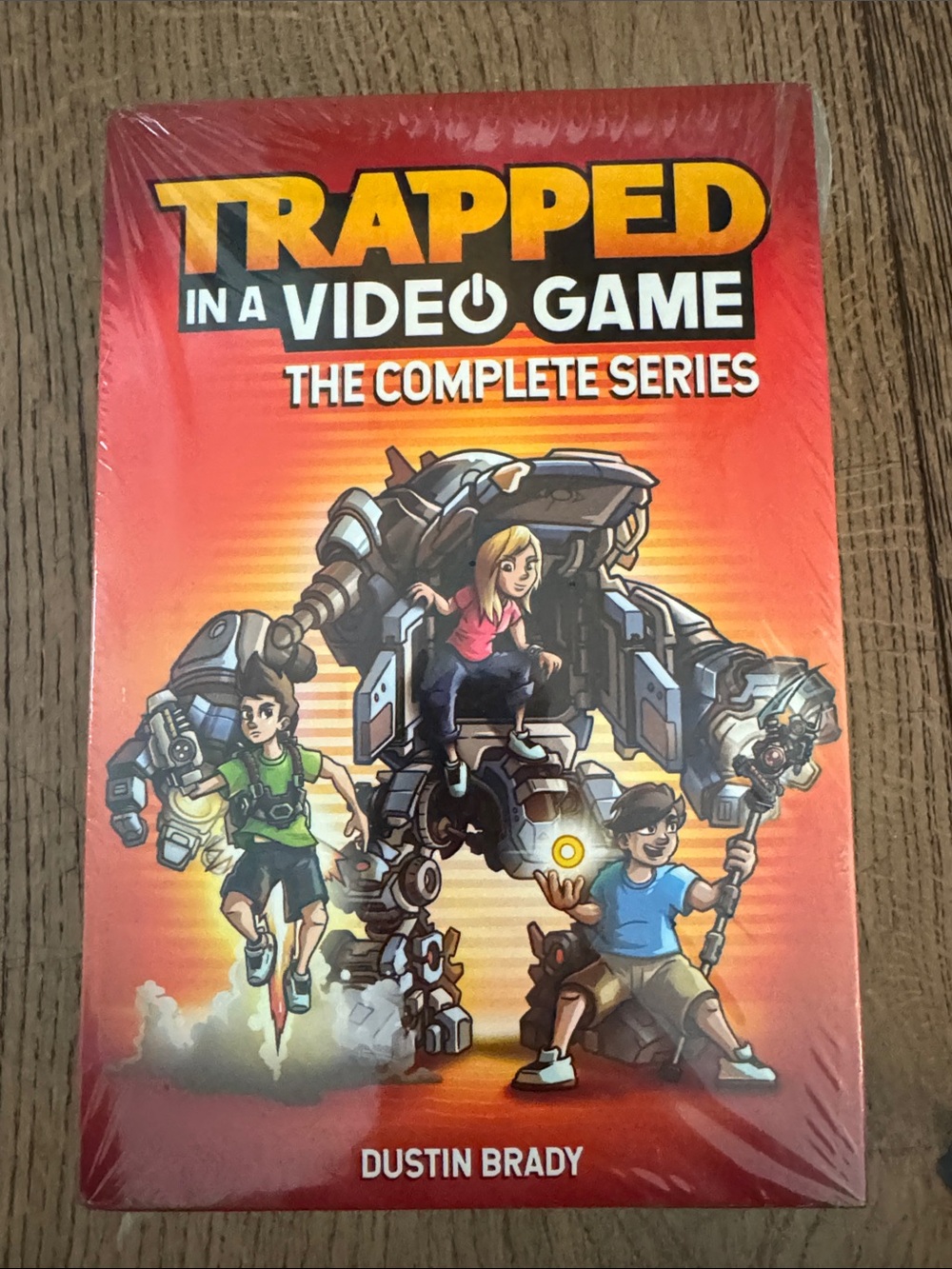 Trapped in a video game the complete series- books